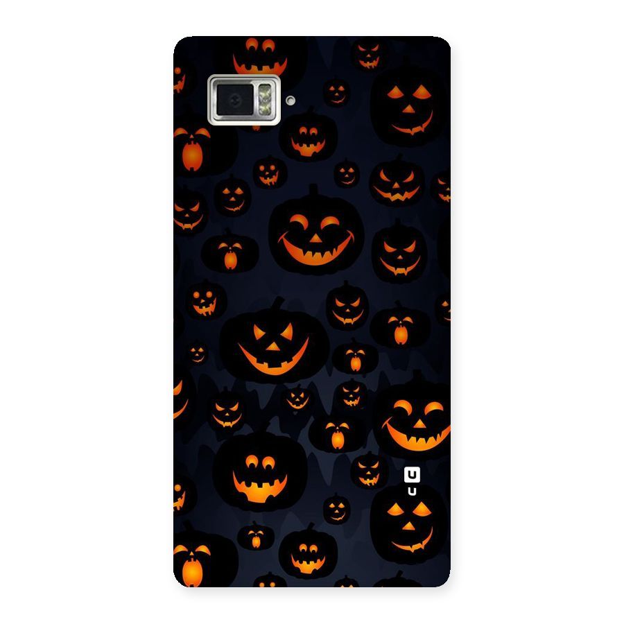 Pumpkin Smile Pattern Back Case for Vibe Z2 Pro K920