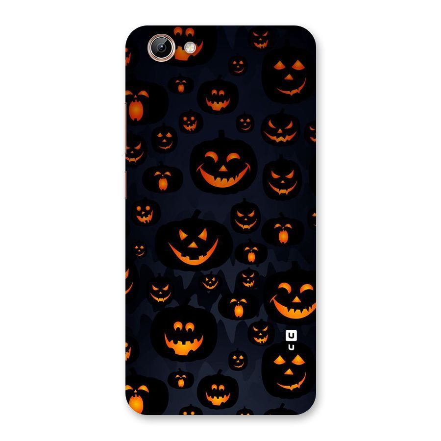 Pumpkin Smile Pattern Back Case for Vivo Y71i