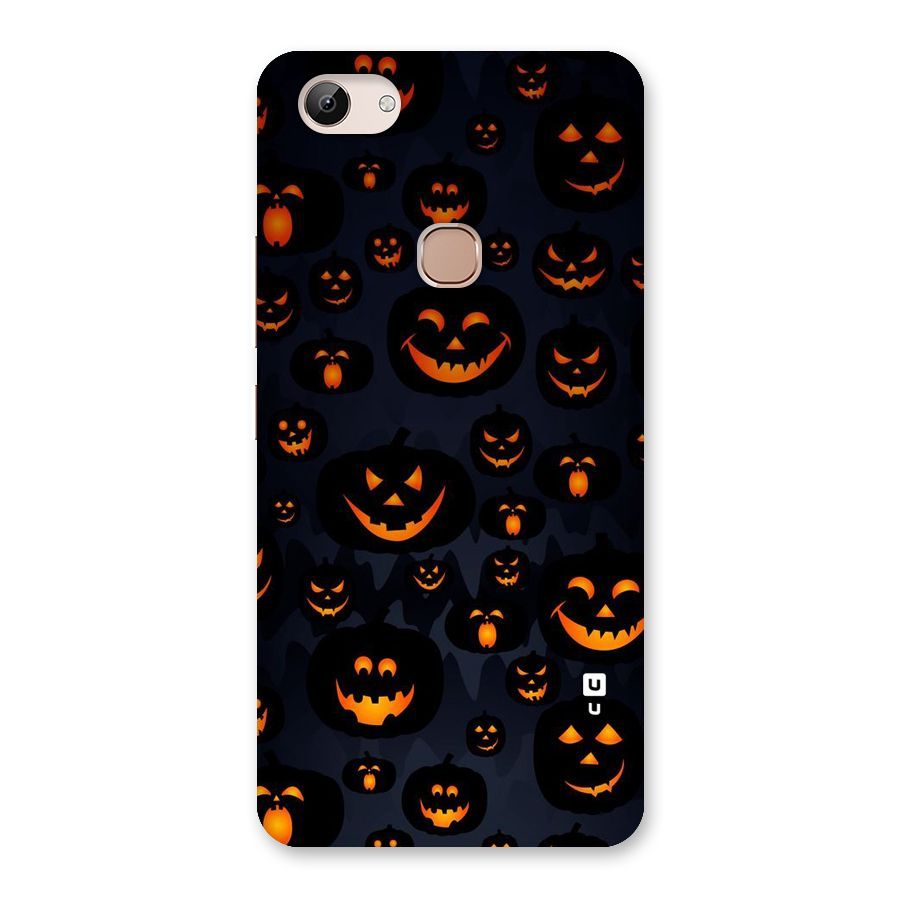 Pumpkin Smile Pattern Back Case for Vivo Y83