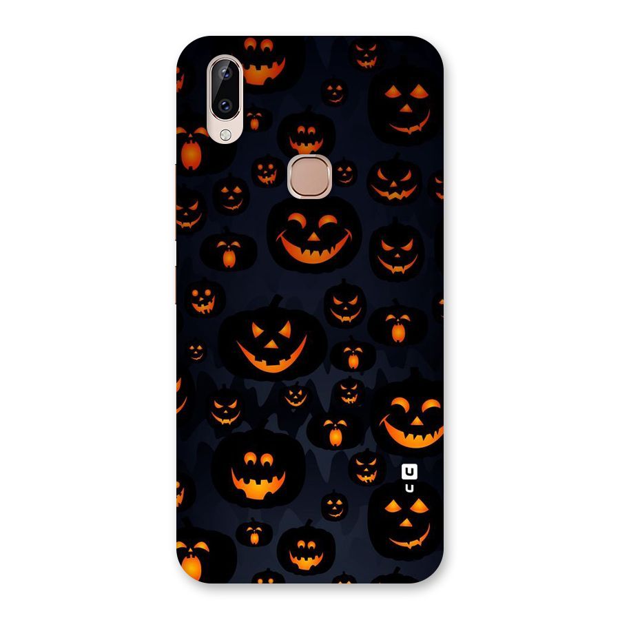 Pumpkin Smile Pattern Back Case for Vivo Y83 Pro