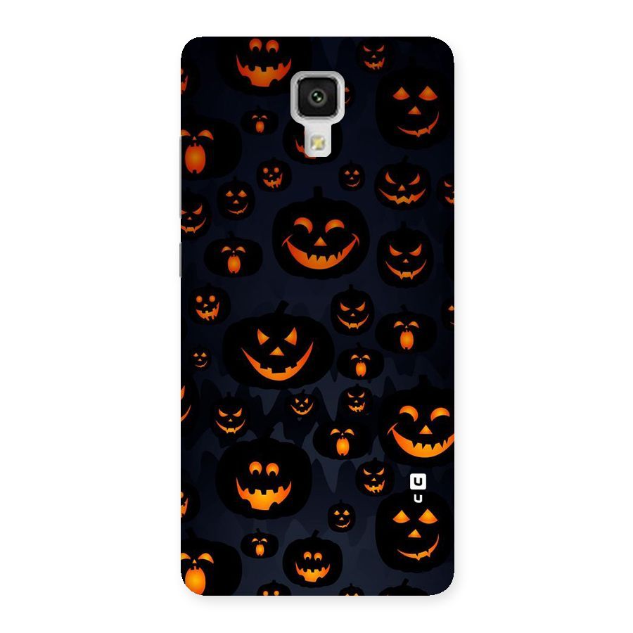 Pumpkin Smile Pattern Back Case for Xiaomi Mi 4