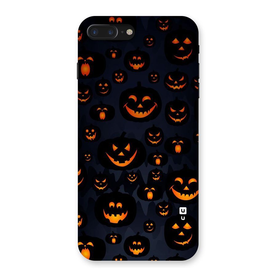 Pumpkin Smile Pattern Back Case for iPhone 7 Plus