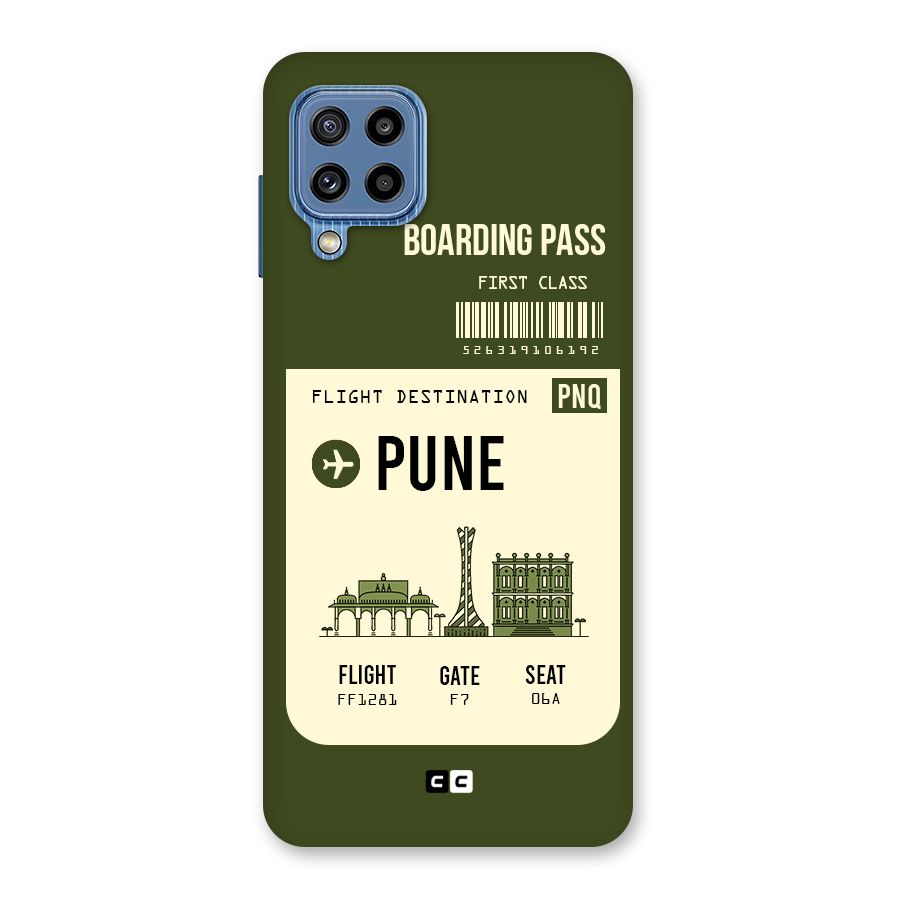 Pune Boarding Pass Back Case for Galaxy M32