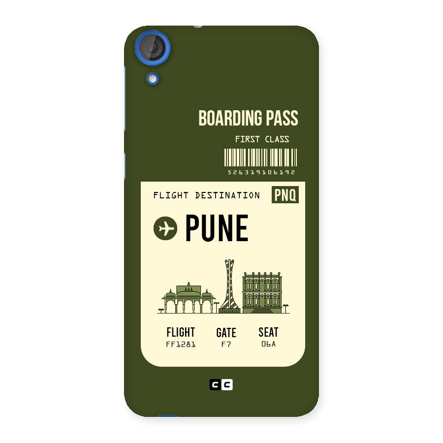 Pune Boarding Pass Back Case for HTC Desire 820