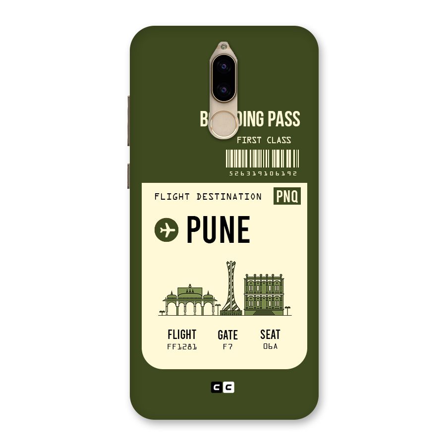 Pune Boarding Pass Back Case for Honor 9i