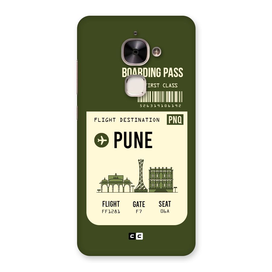 Pune Boarding Pass Back Case for Le 2