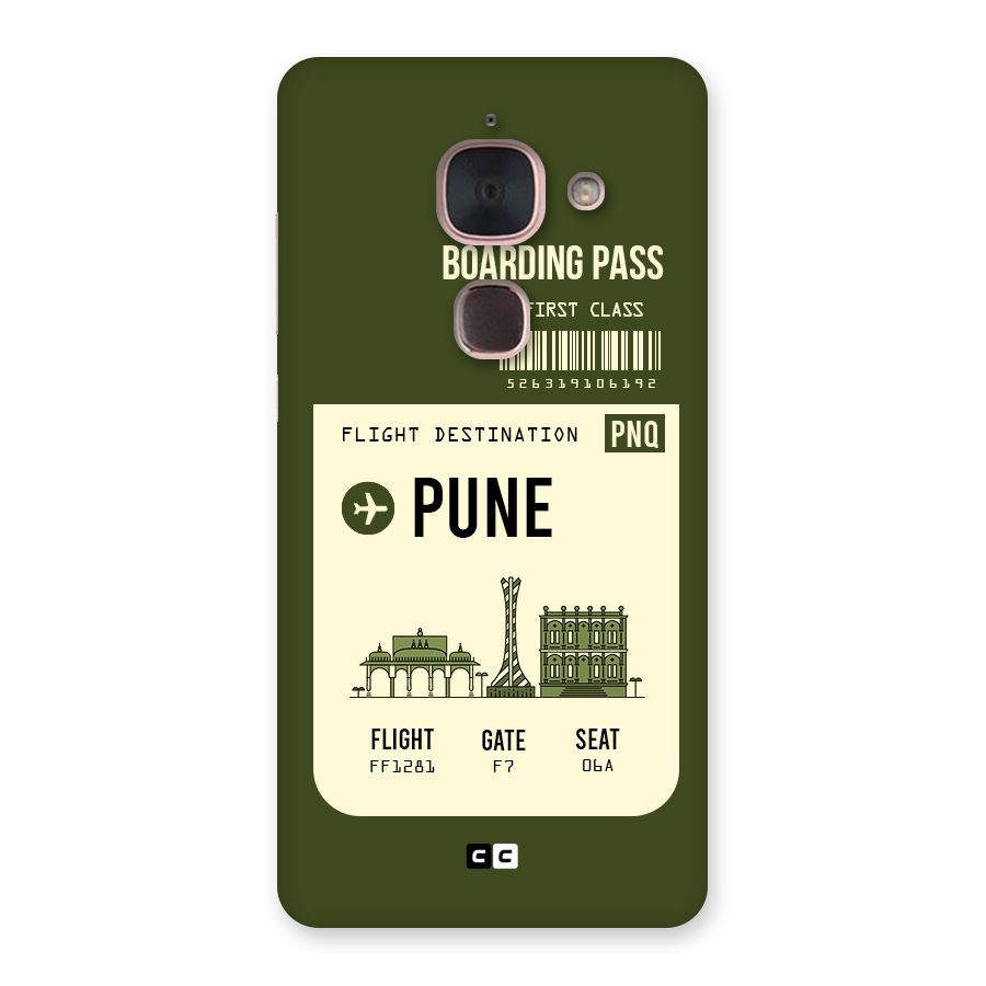 Pune Boarding Pass Back Case for Le Max 2