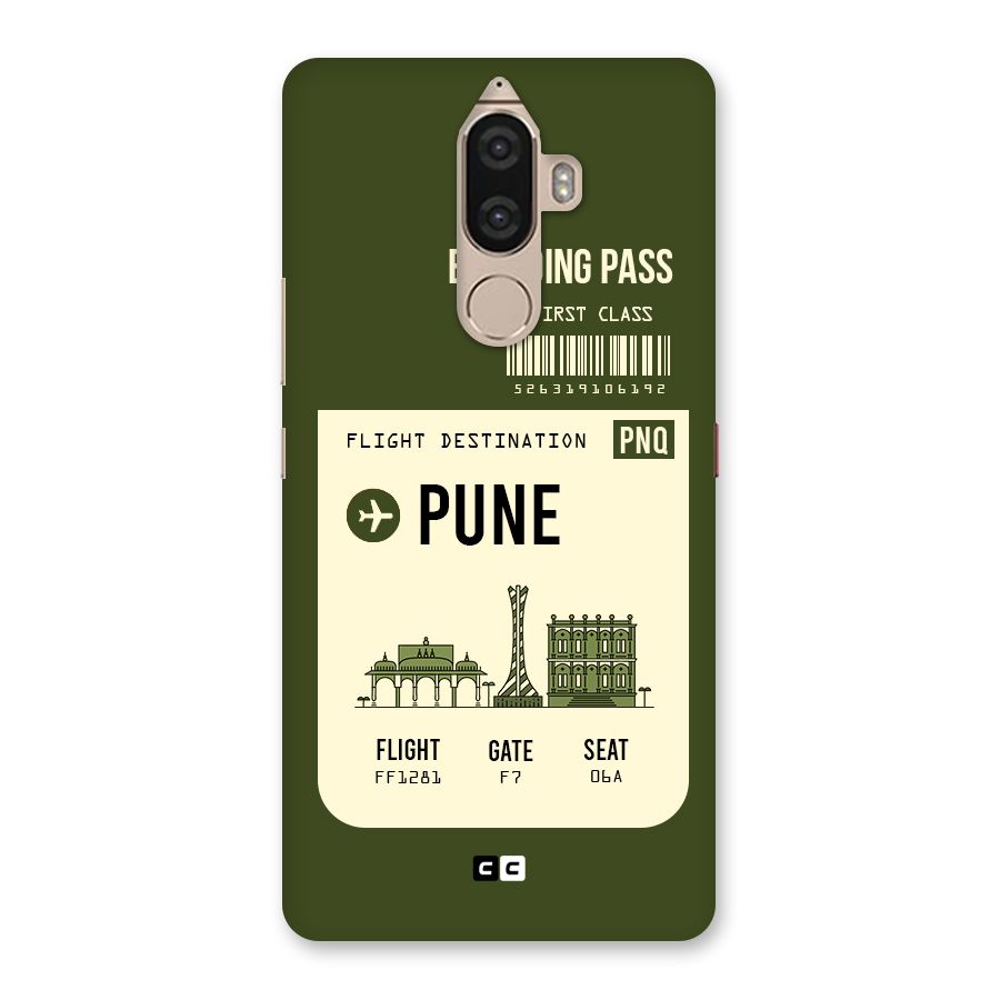 Pune Boarding Pass Back Case for Lenovo K8 Note