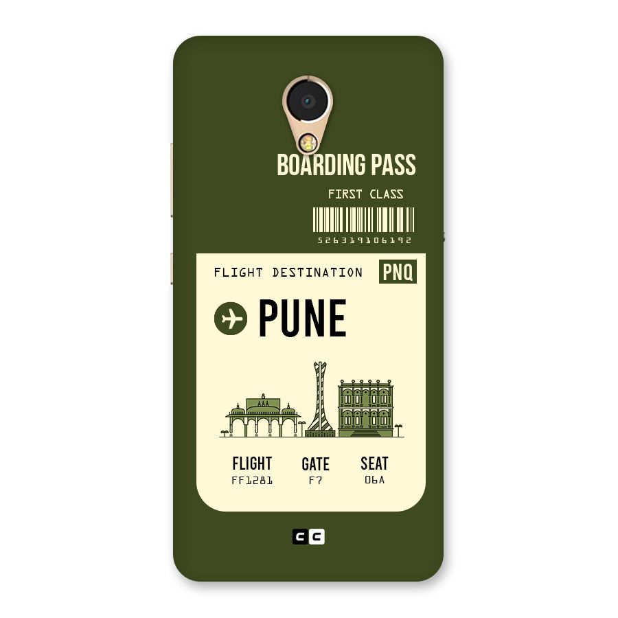 Pune Boarding Pass Back Case for Lenovo P2