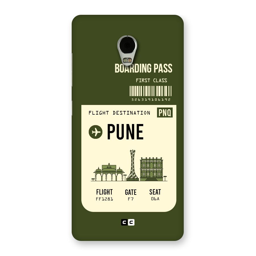 Pune Boarding Pass Back Case for Lenovo Vibe P1