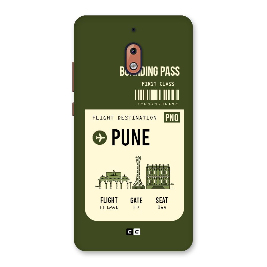 Pune Boarding Pass Back Case for Nokia 2.1