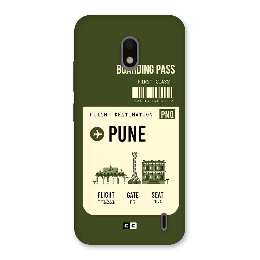 Pune Boarding Pass Back Case for Nokia 2.2