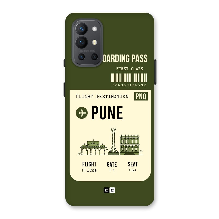Pune Boarding Pass Back Case for OnePlus 9R