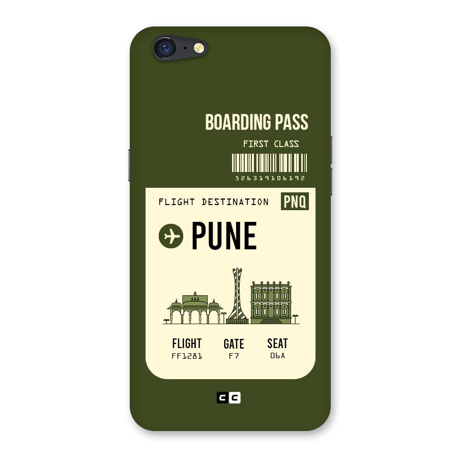 Pune Boarding Pass Back Case for Oppo A71