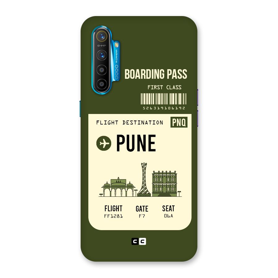 Pune Boarding Pass Back Case for Realme XT
