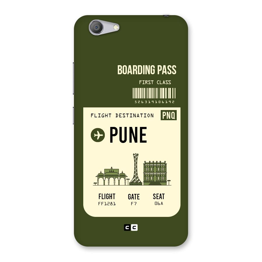 Pune Boarding Pass Back Case for Vivo Y53