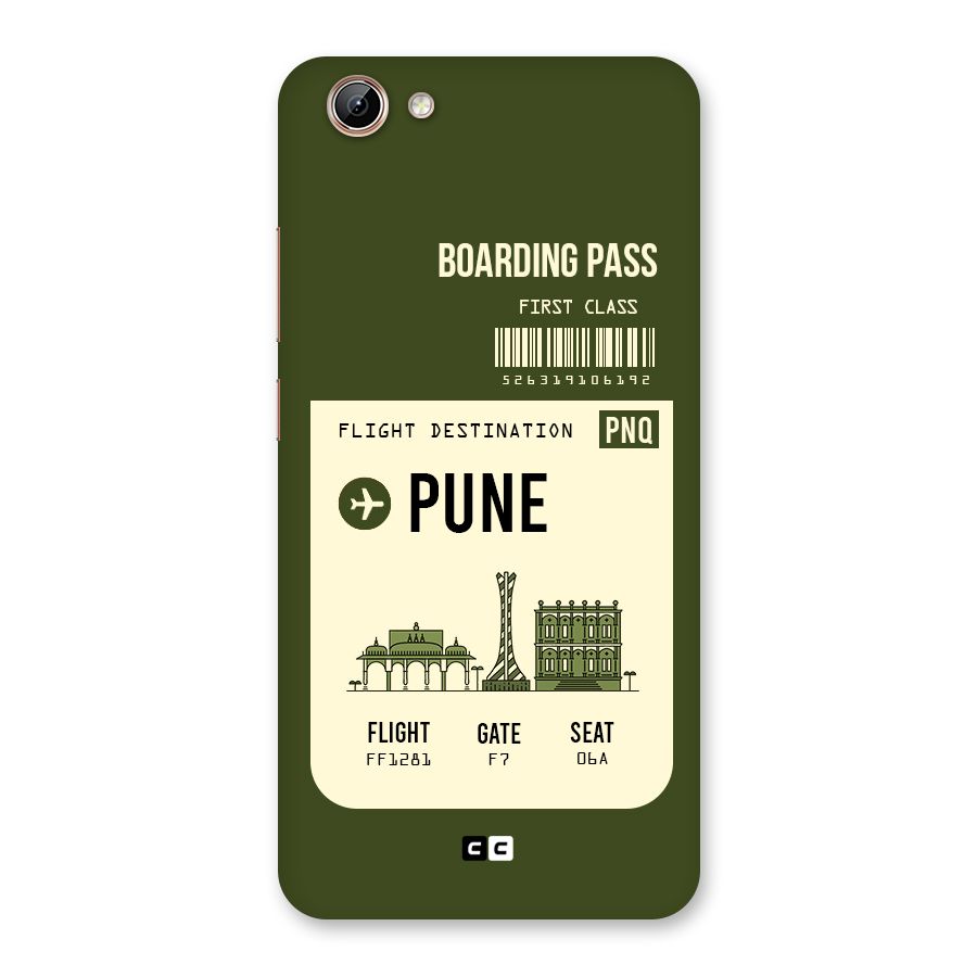Pune Boarding Pass Back Case for Vivo Y71
