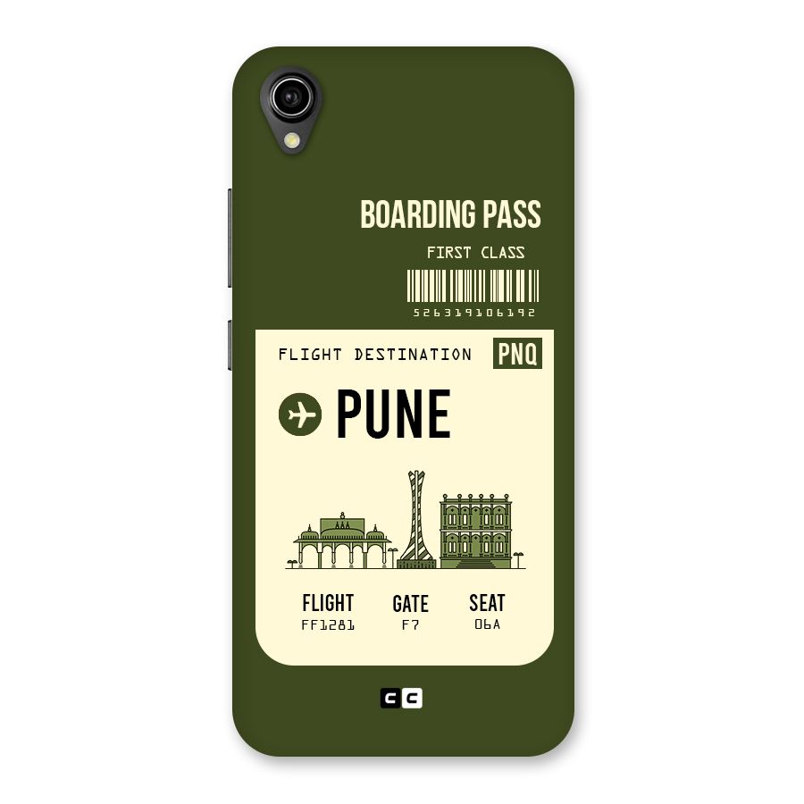 Pune Boarding Pass Back Case for Vivo Y91i