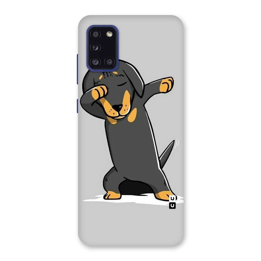 Puppy Dab Back Case for Galaxy A31