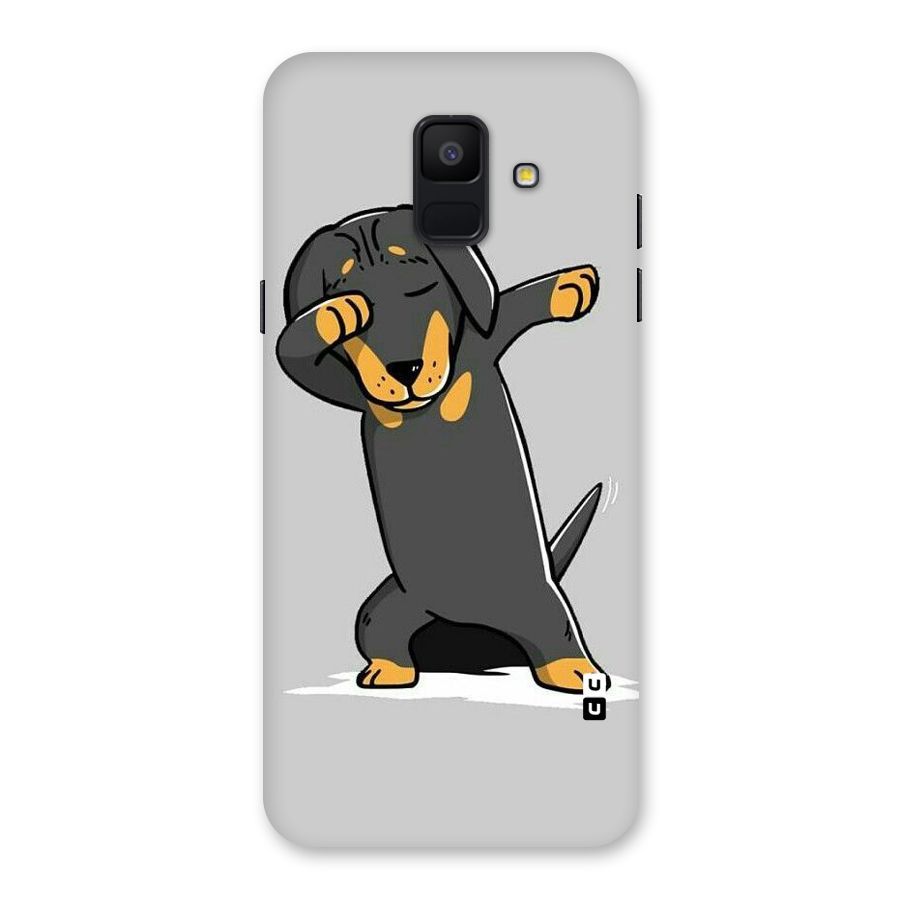 Puppy Dab Back Case for Galaxy A6 (2018)
