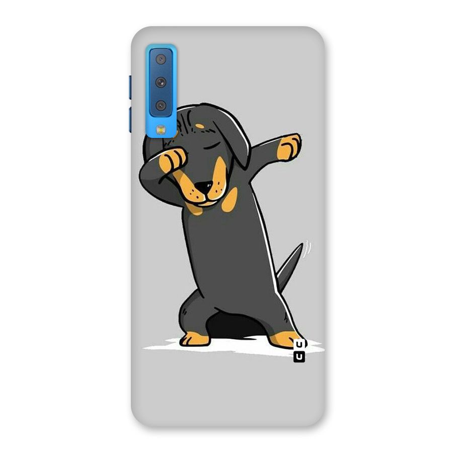 Puppy Dab Back Case for Galaxy A7 (2018)