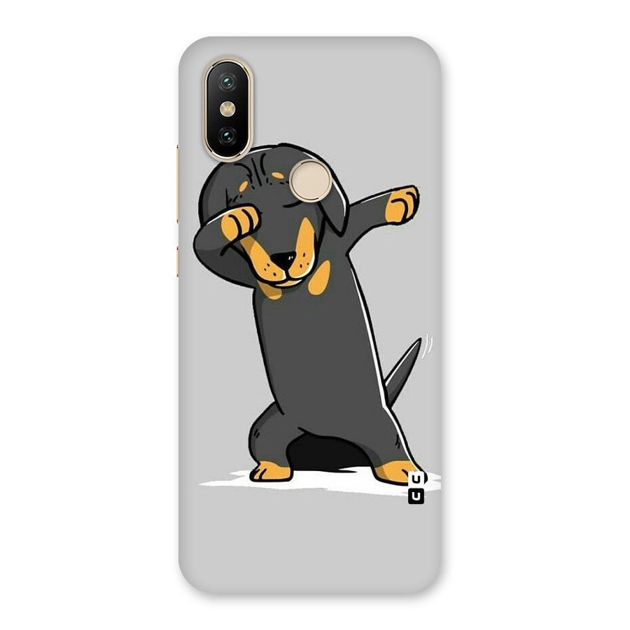 Puppy Dab Back Case for Mi A2