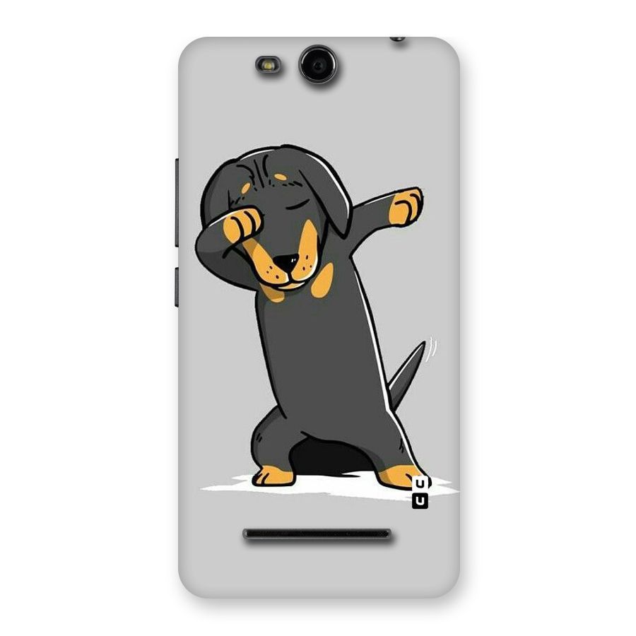 Puppy Dab Back Case for Micromax Canvas Juice 3 Q392