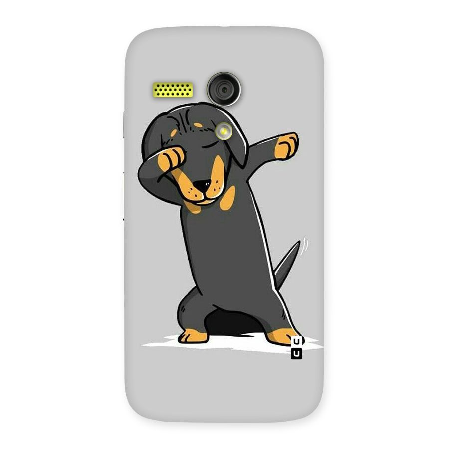 Puppy Dab Back Case for Moto G