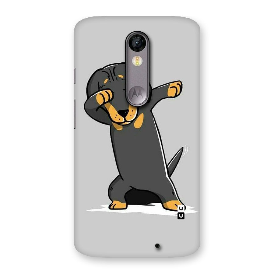 Puppy Dab Back Case for Moto X Force