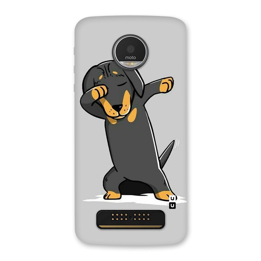 Puppy Dab Back Case for Moto Z Play