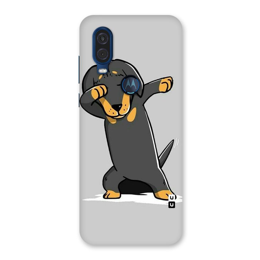 Puppy Dab Back Case for Motorola One Vision
