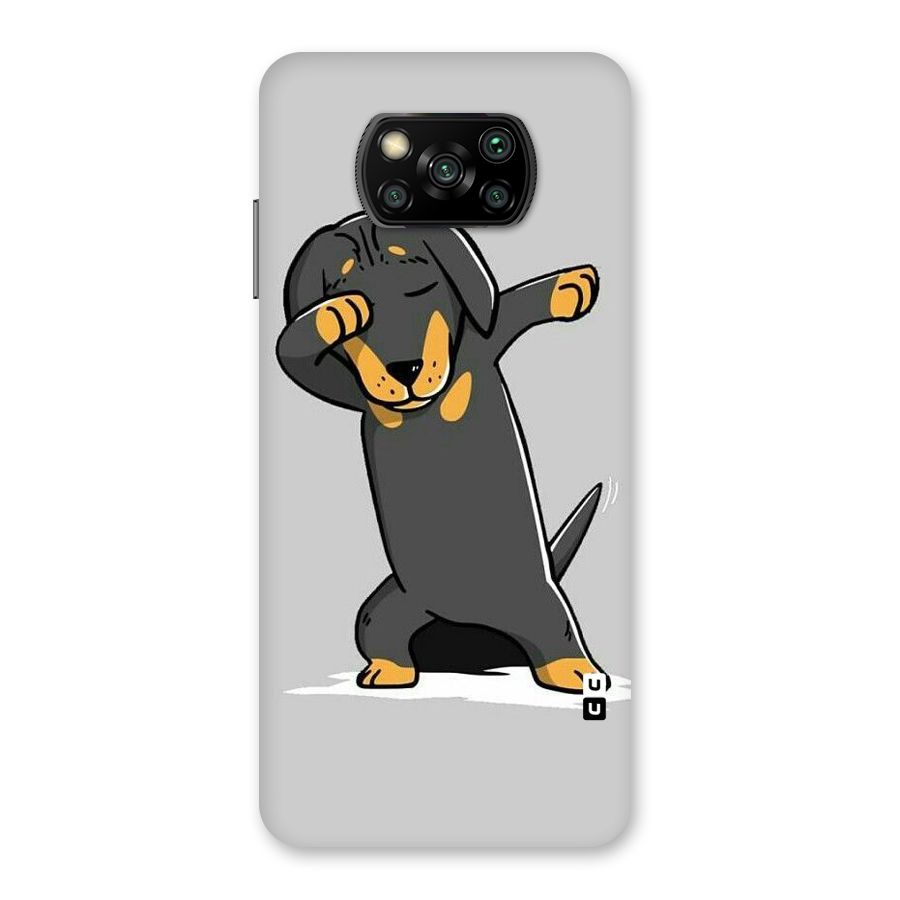 Puppy Dab Back Case for Poco X3