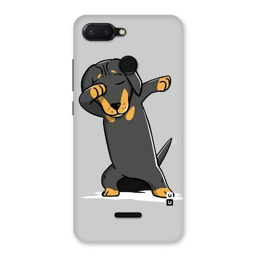 Puppy Dab Back Case for Redmi 6