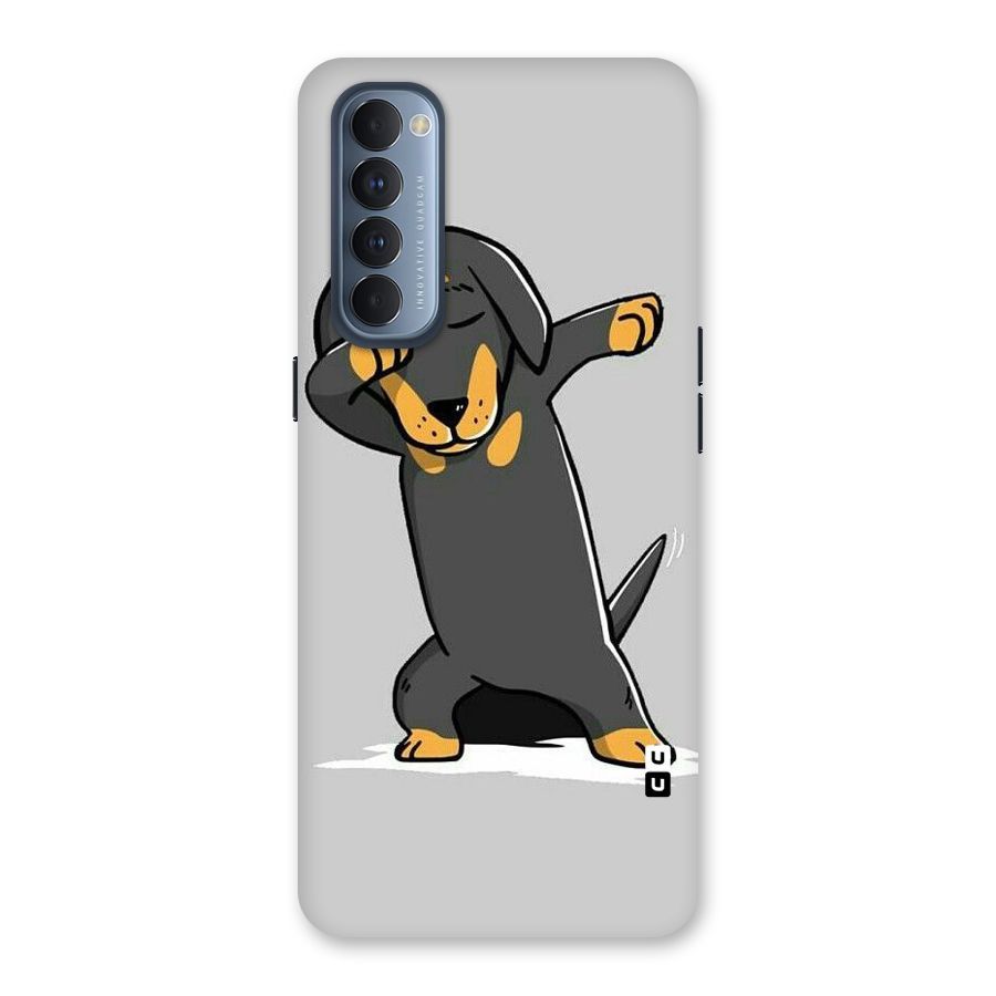 Puppy Dab Back Case for Reno4 Pro