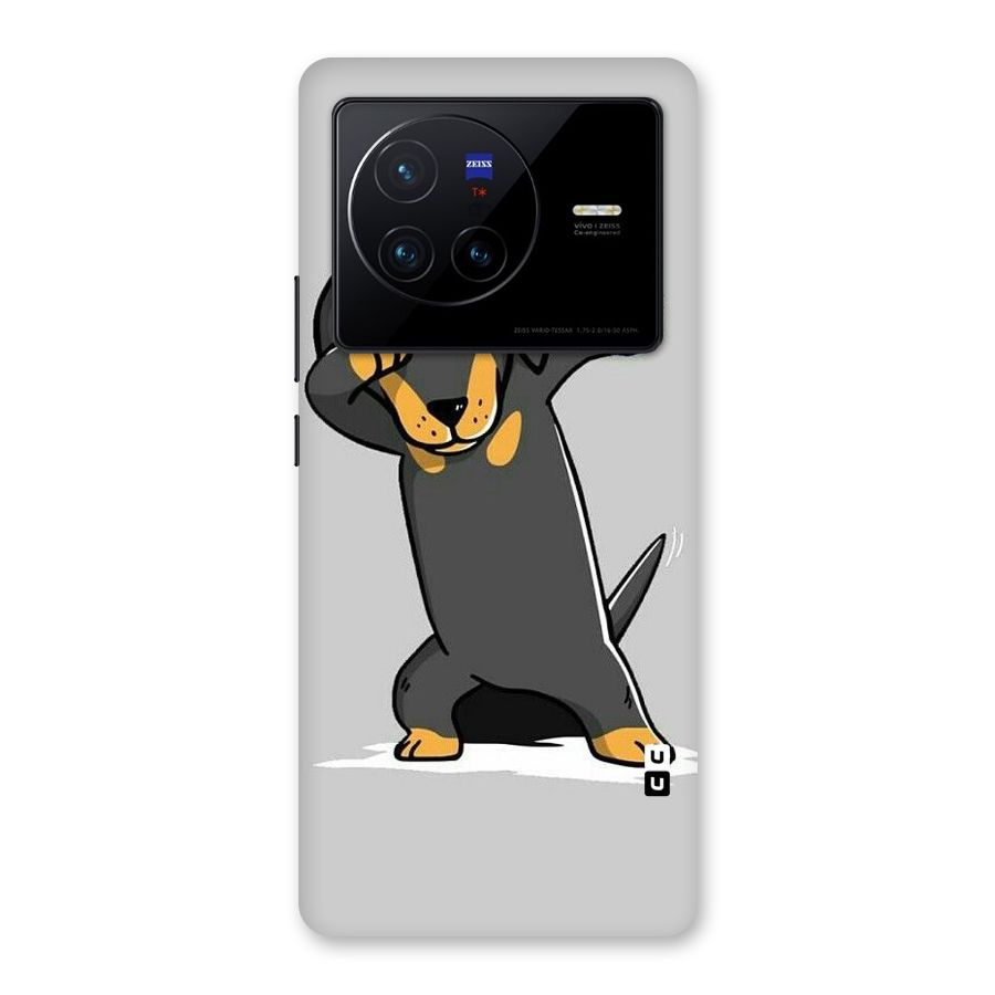 Puppy Dab Back Case for Vivo X80