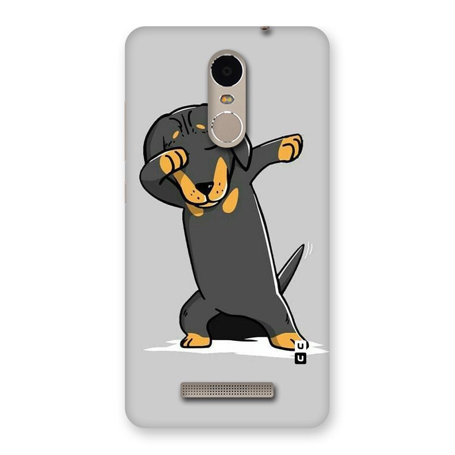 Puppy Dab Back Case for Xiaomi Redmi Note 3