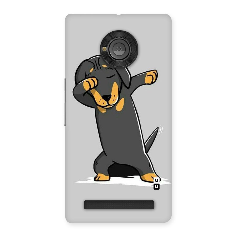 Puppy Dab Back Case for Yu Yunique