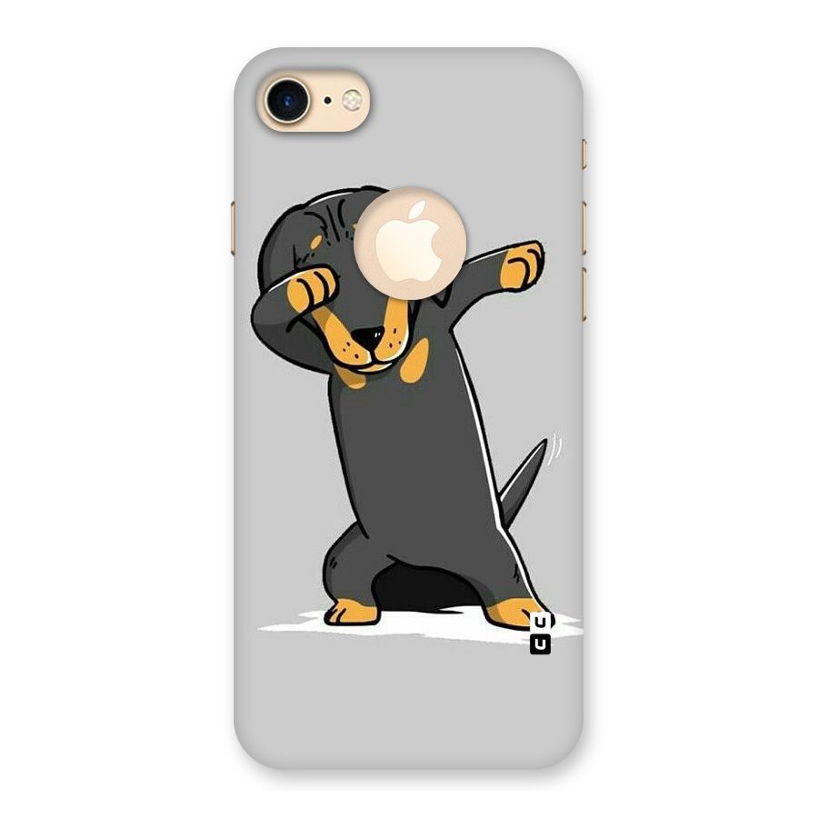 Puppy Dab Back Case for iPhone 7 Logo Cut