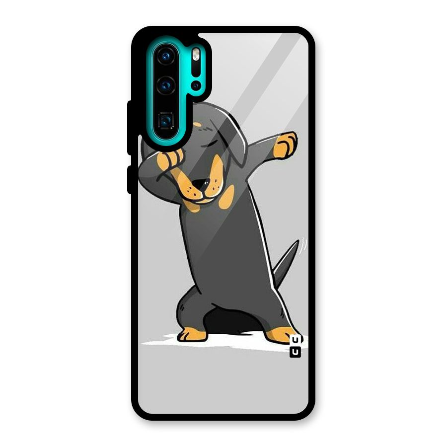 Puppy Dab Glass Back Case for Huawei P30 Pro