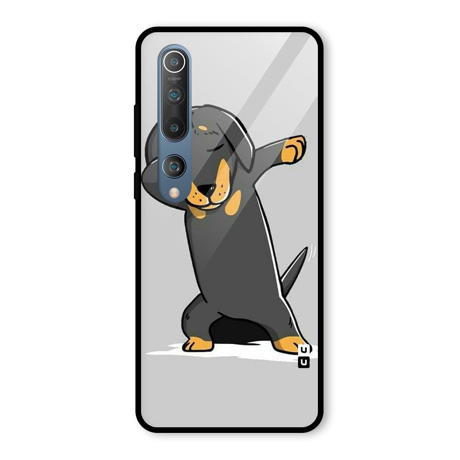 Puppy Dab Glass Back Case for Mi 10