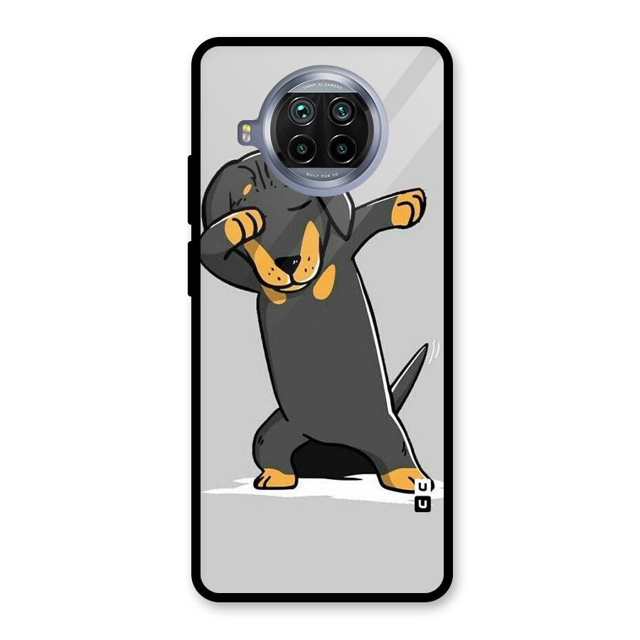 Puppy Dab Glass Back Case for Mi 10i