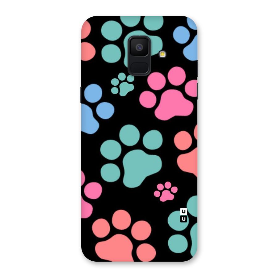 Puppy Paws Back Case for Galaxy A6 (2018)