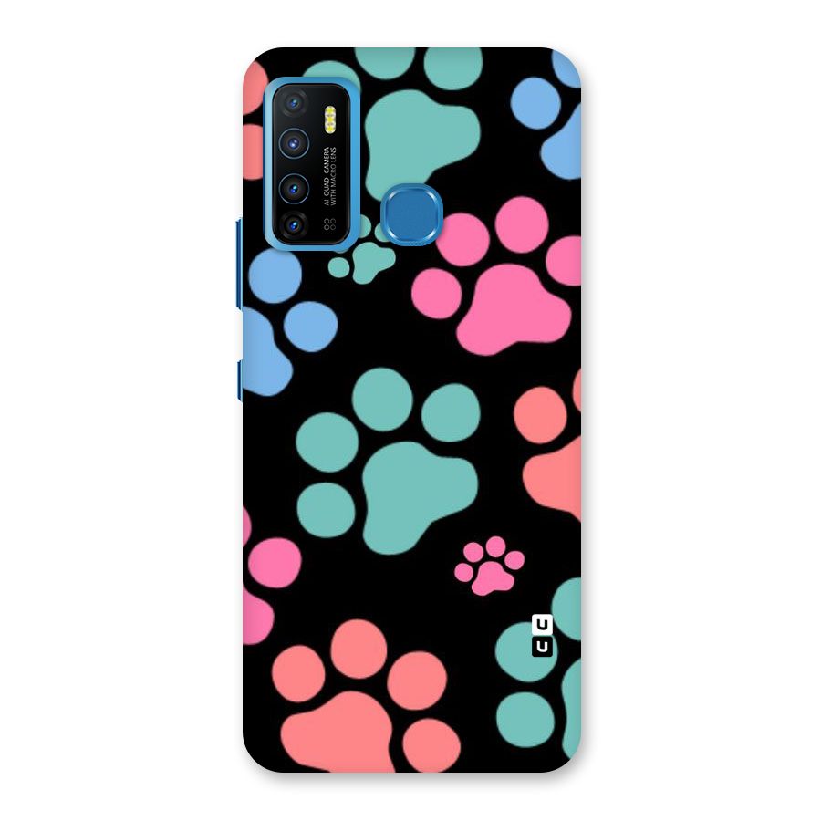 Puppy Paws Back Case for Infinix Hot 9