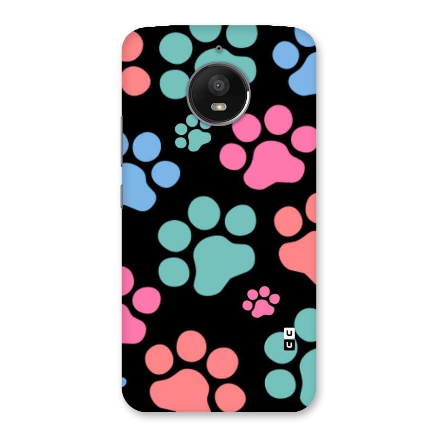 Puppy Paws Back Case for Moto E4 Plus