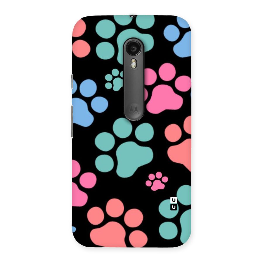 Puppy Paws Back Case for Moto G Turbo