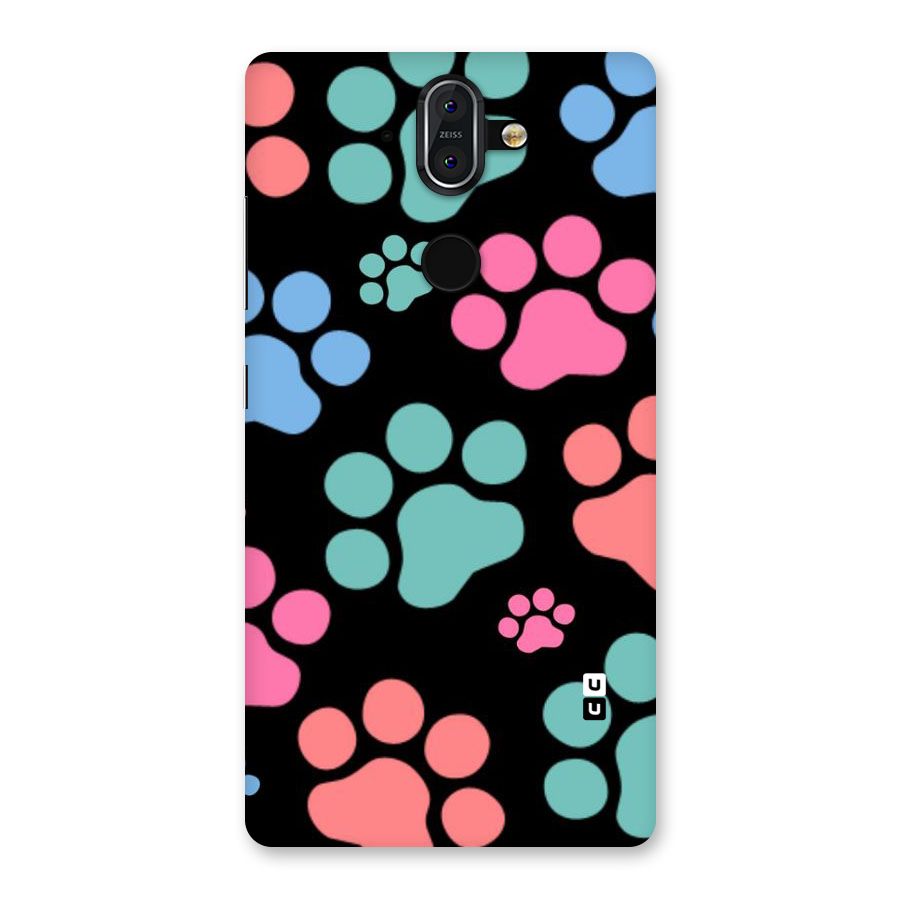 Puppy Paws Back Case for Nokia 8 Sirocco