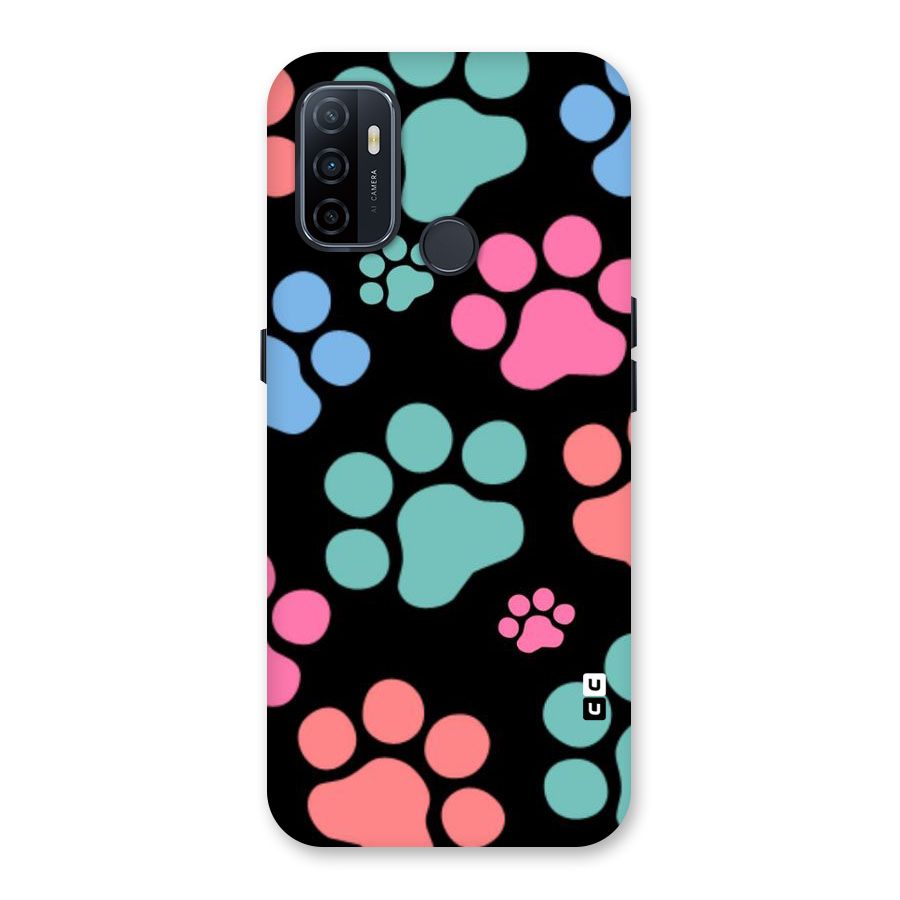 Puppy Paws Back Case for Oppo A32
