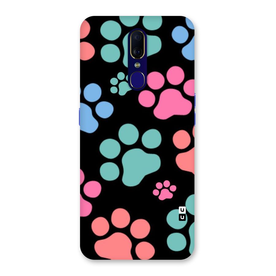 Puppy Paws Back Case for Oppo F11