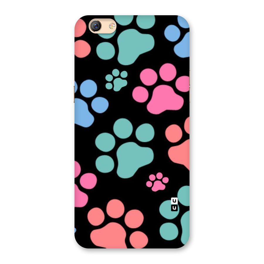 Puppy Paws Back Case for Oppo F3 Plus