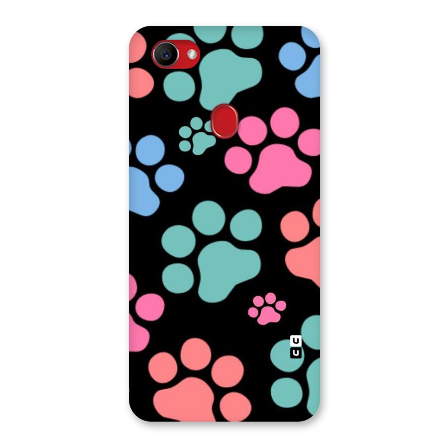 Puppy Paws Back Case for Oppo F7